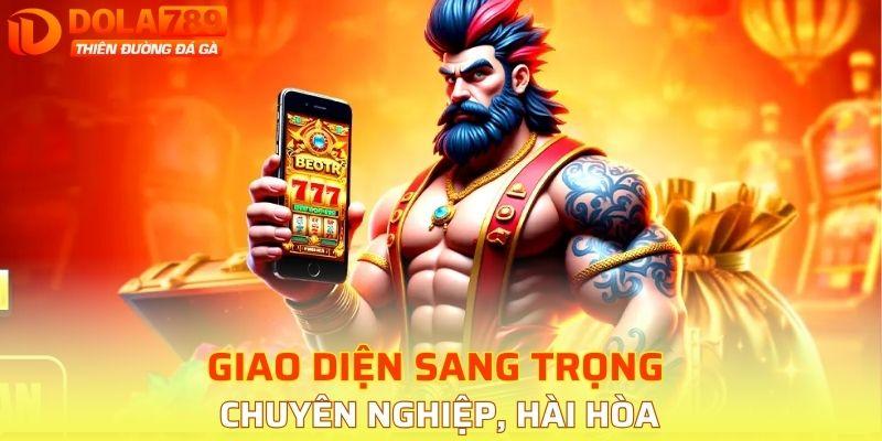 Giao diện sang trọng và chuyên nghiệp, hài hòa