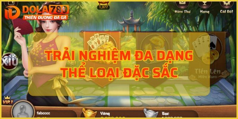 game bài dola789 đa dạng 